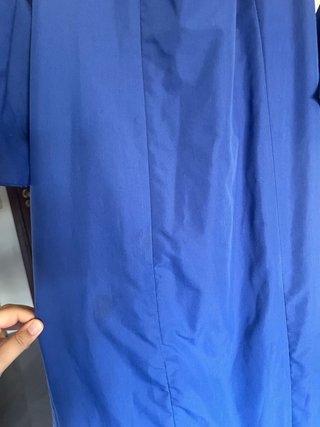Traje Flamenca Azul Eléctrico Volantes