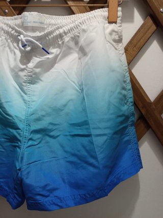 Bañador hombre Primark degradado azul/blanco
