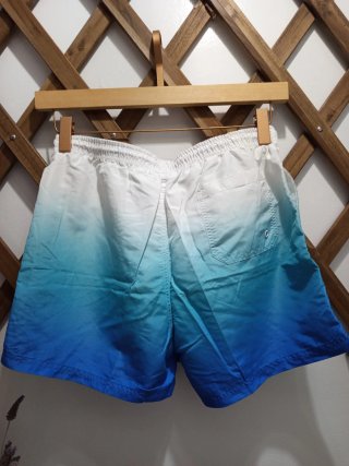 Bañador hombre Primark degradado azul/blanco
