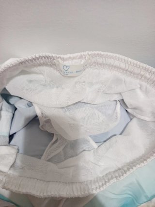 Bañador hombre Primark degradado azul/blanco
