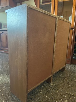 Mueble organizador de madera pequeño