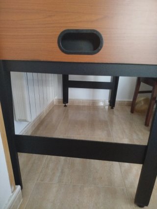 Futbolín de madera