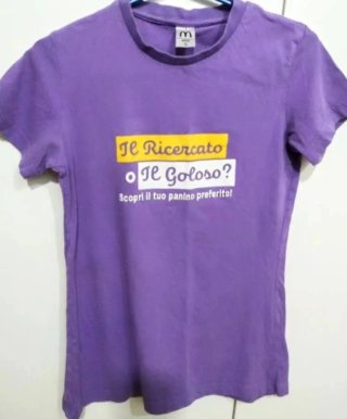 Maglietta McDonald's Viola Donna