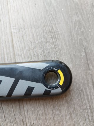 Plato y Biela izq carbono SRAM RED RIVAL 22, 11v