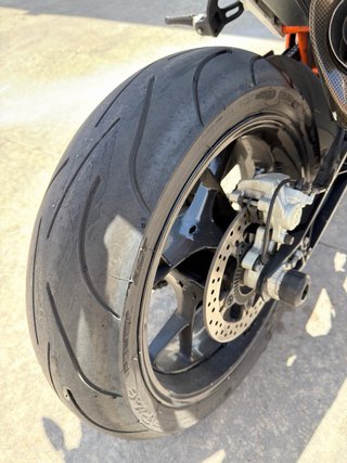 KTM 690 Duke R Naranja/Blanca