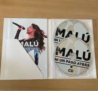 Malú Ni Un Paso Atrás DVD + CD