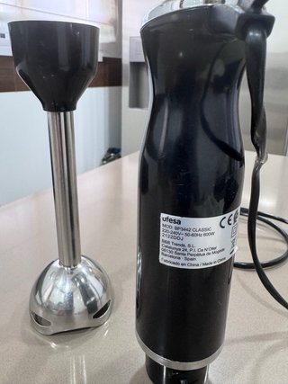 Batidora Ufesa 600W Negra