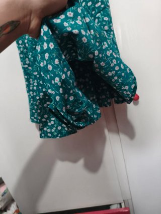Mono verde floral