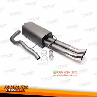 SILENCIOSO / ESCAPE PARA VOLKSWAGEN BORA 10/1998-
