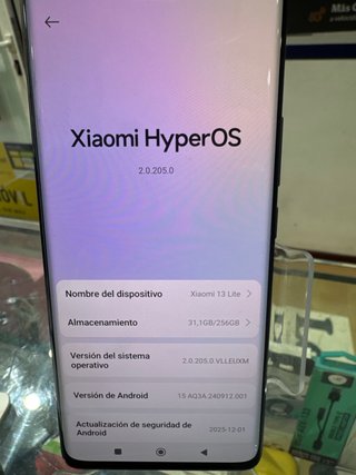 Xiaomi 13 Lite 256GB Rom 8GB