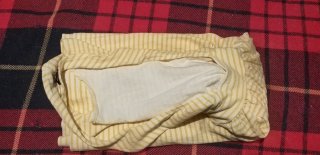 Vestido niña rayas sin espalda