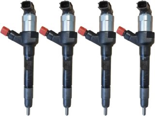 4 Inyectores Mazda R2AA 13H50 Denso