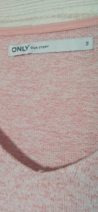 Only ‼️ Jersey Rosa S Como Nuevo Mujer