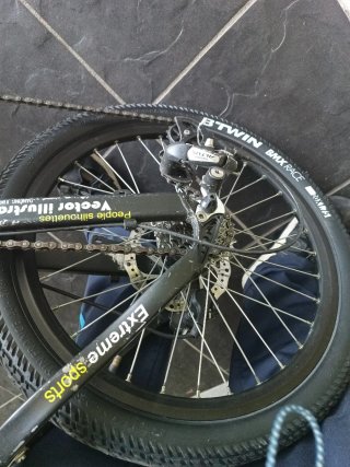 Bici eléctrica para reparar