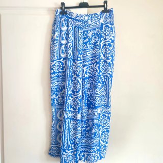 Conjunto kimono/túnica y pantalón estampado de Zar
