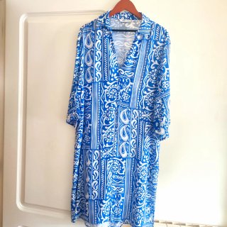 Conjunto kimono/túnica y pantalón estampado de Zar