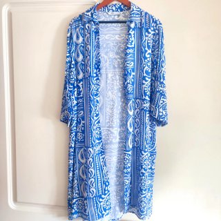 Conjunto kimono/túnica y pantalón estampado de Zar