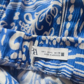 Conjunto kimono/túnica y pantalón estampado de Zar