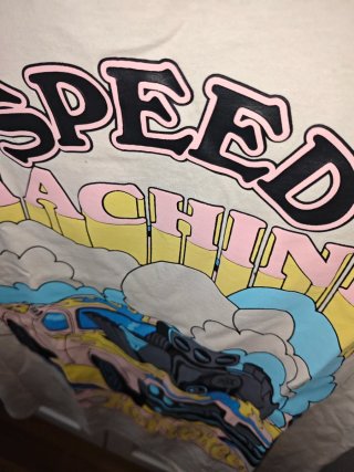 Camiseta Oversize Divided Hot Wheels Talla Única