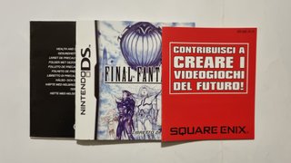 Final Fantasy IV Nintendo DS Completo Italiano