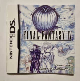 Final Fantasy IV Nintendo DS Completo Italiano