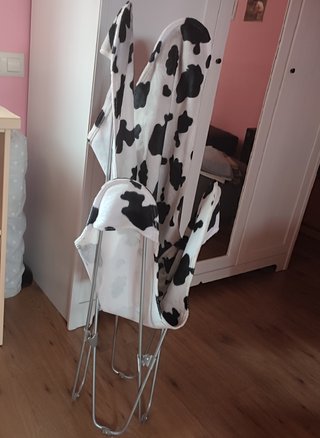 Silla Decorativa Estampado Vaca