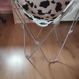 Silla Decorativa Estampado Vaca
