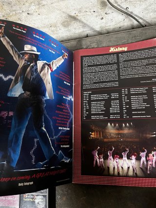 Lote Michael Jackson: Libros, Cassettes y Programa