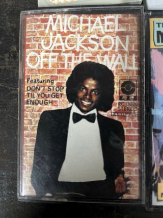 Lote Michael Jackson: Libros, Cassettes y Programa
