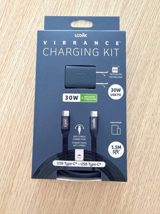 LOGIIX Cargador USB-C 30W 1.5m