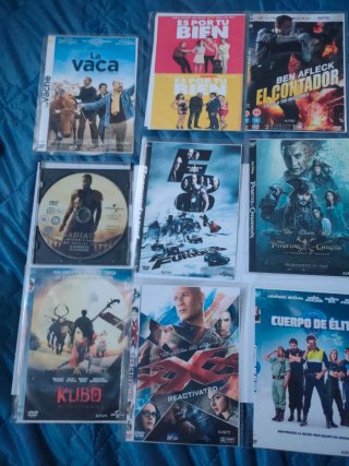 Lote Películas DVD Acción, Comedia, Drama