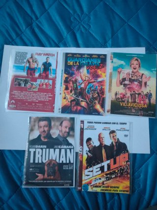 Lote Películas DVD Acción, Comedia, Drama