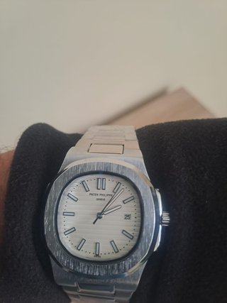 Reloj Hombre Cuarzo Plata
