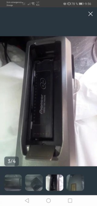Radio CD Pioneer+cargador 6cds
