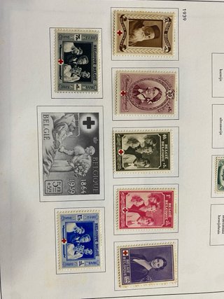 247 Sellos Antiguos Bélgica 1893-1939