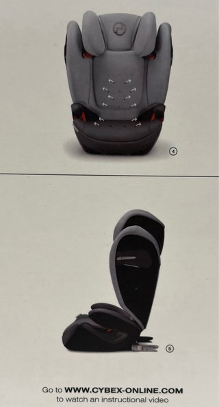 Silla coche CYBEX Isofix Grupo 2-3