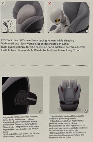 Silla coche CYBEX Isofix Grupo 2-3