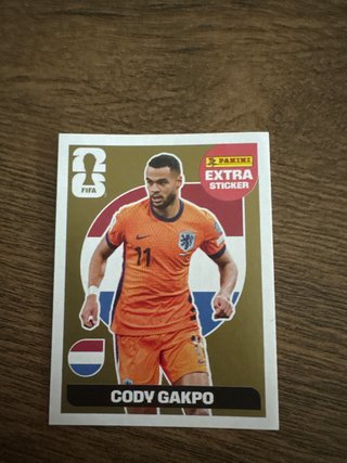 Sticker Panini Cody Gakpo Mundial 2022