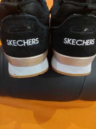 Zapatillas Skechers Negras Mujer