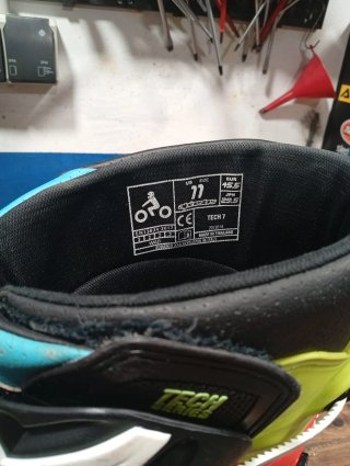 Botas Alpinestars Tech 7 Negro/Fluor/Rojo