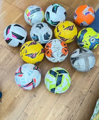 Confezione da 12 palloni da calcio