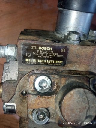 Bomba de gasoil con engranaje