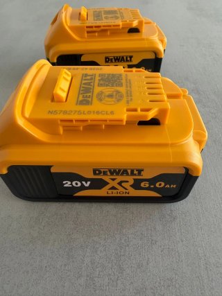 2 Baterías Dewalt 20V 6Ah