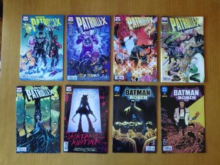 Lote de 48 comics variados de patrulla X,batman..