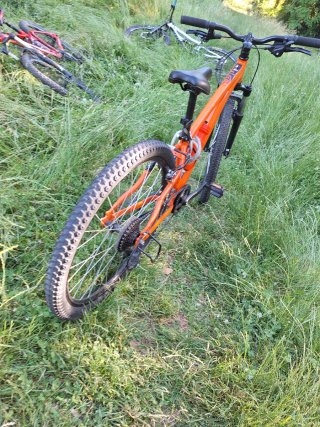 Bicicletta Arancione