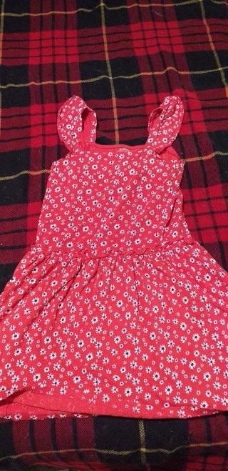 Vestido niña estampado flores