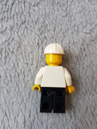Figura Lego Científico Blanco