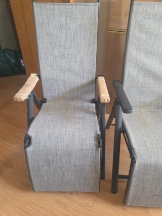 2 Amache Pieghevoli e Reclinabili a 5 Posizioni