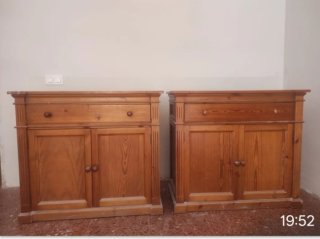 2 Credenze Provenzali in Legno