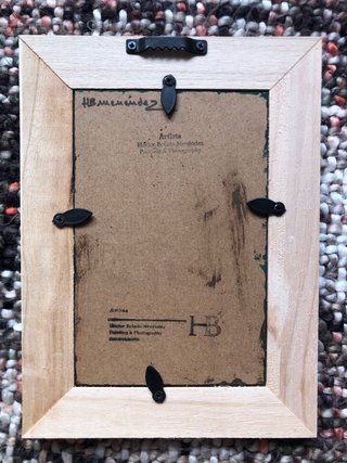 Pintura sobre madera técnica mixta , cuadro